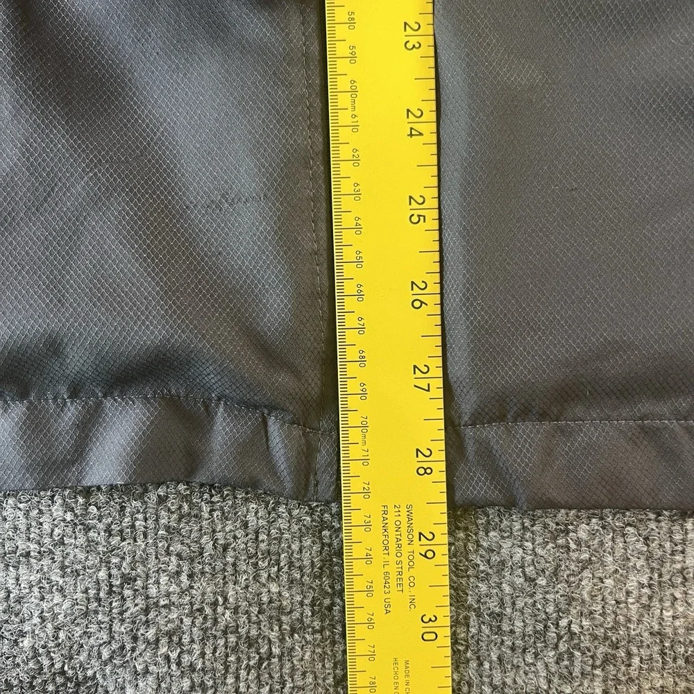 Sports Illustrated Mens XL Windbreaker‎ Gray 90s Lightweight EUC!